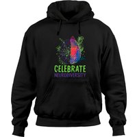 Autism Infinity Symbol Celebrate Neurodiversity Hoodie