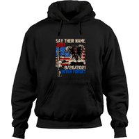 Say Their Names Joe Names Of Fallen Soldiers 13 Heroes Hoodie