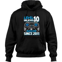 Level 10 Unlocked Awesome Video Game Gift Hoodie