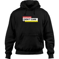 Breaking News: I Don't Care Classic Hoodie