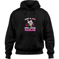 Koala Bear Lovers Just A Girl Who Loves Koalas Pullover Hoodie
