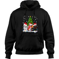 Christmas Cat Hoodie