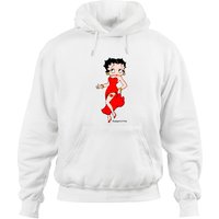 Betty Boop Red Dress Hoodies