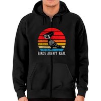Birds Aren't Real Real Vintage Zip Hoodie Are Not