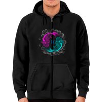Pisces Zodiac Sign Gift Astrology Zip Hoodie