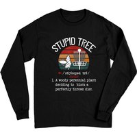 Stupid Tree Disc Golf Vintage Long Sleeves