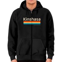 Kinshasa Congo Zip Hoodie