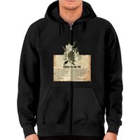 Edgar Allan Poe Zip Hoodie