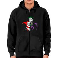 Joker & Harley Quinn Zip Hoodie