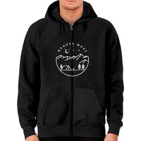 Advanture Mountain Hiking Wander More Zip Hoodie