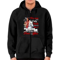 Elvis Presley Falling In Love With You Zip Hoodie