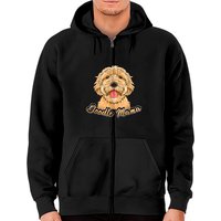 Goldendoodle Gifts Doodle Mama Zip Hoodie