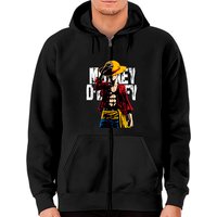 Anime One Piece Monkey D.luffy Zip Hoodie
