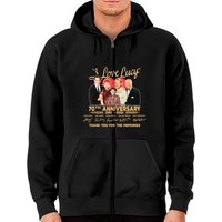 I Love Lucy 70th Anniversary Zip Hoodies
