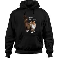 Love Is Maine Coon Cat Hoodies