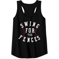 Baseball Quote Graphic Vest Summer Vacation Racerback Tank Top