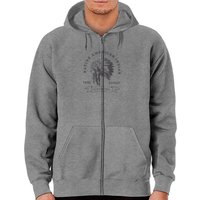 Cherokee Tribe Native American Indian Pride Respect Print Pullover Hoodie