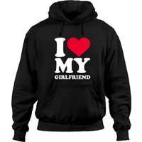 I Love My Girlfriend Hoodies