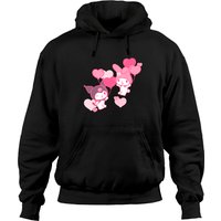 Womens Valentines Day Hoodies My Melody And Kuromi