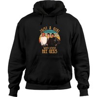 Just A Girl Who Loves Bee Gees Hoodies