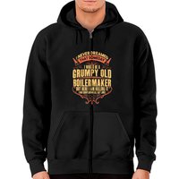 Proud Union Boilermaker Boilermaking Zip Hoodies