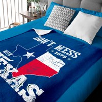 Don't Mess With Vintage Texas Baby Blanket