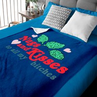 Nugs And Kisses Baby Blanket