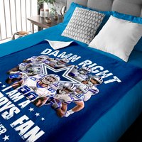 I'm A Cowboys Fan Baby Blanket