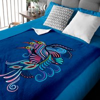 Mexican Alejibre Hummingbird Baby Blankets