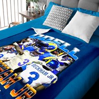 Odell Beckham Jr American Football Mvp Player Baby Blankets