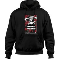 Marilyn Monroe Rose Garden Silhouette Hoodies