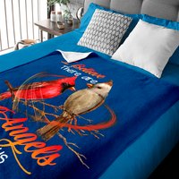 I Believe There Are Angels Among Us Cardinal Baby Blankets