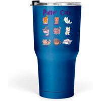 Potter Cats Cute Harry Pawter Kitten Gift For Girls Tumblers 30 Oz