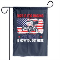 Dirt Track Racing Race Sprint Car Garden Flag
