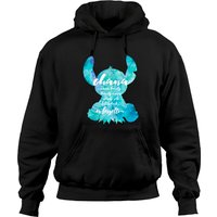 Mp Threads Ohana Family Pullover Hoodie ,black ,small