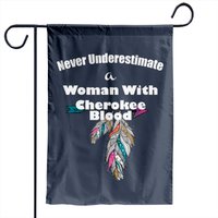 Cherokee Native American Garden Flag