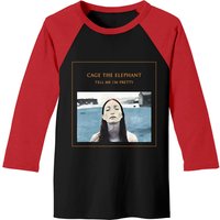 Cage The Elephant Tell Me I'm Pretty 2016 Tour Black Baseball Tees