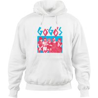 The Go Go's 80s Band Group Image Adult Short Sleeve Hoodies Graphic Tee