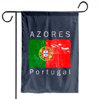 Azores Islands Portuguese Flag Garden Flag - I Love Portugal