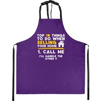 Realtor Apron, Real Estate Agent Call Me Aprons