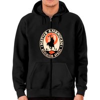 Mescalero Apache Strong Native American Indian Tribe Pride Zip Hoodies