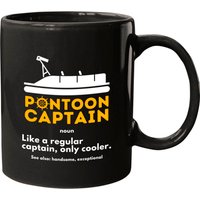 Pontoon Captain Definition - Funny Boat Pontooning Boating Long Sleeve Mugs