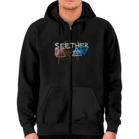 Seether Merch Classic Zip Hoodies