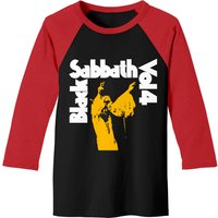 Black Sabbath Vol. 4 Vintage Coal Baseball Tees
