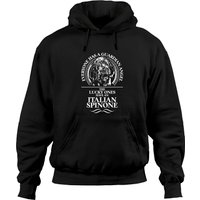 Proud Italian Spinone Guardian Angel Mom Gift Present Dog Long Sleeve Hoodies