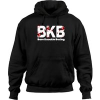 Bkb Bare Knuckle Boxing | Blood Spattered Font Hoodies