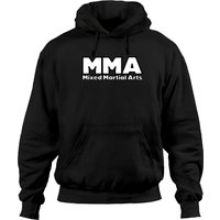 Mma Mixed Martial Arts | Bold Font Mma Logo Hoodies