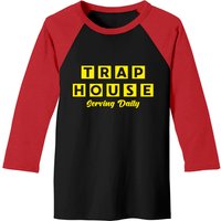 Trap House Serving Daily Baseball Tees