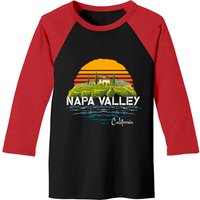 Vintage Napa Valley Winery California Souvenir Baseball Tees