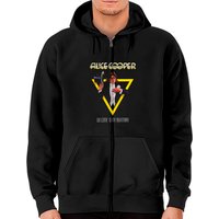 Alice Cooper – Welcome To My Nightmare Yellow Triangle Zip Hoodies